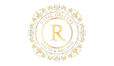 Royal Orleans Health and Wellness gold crest